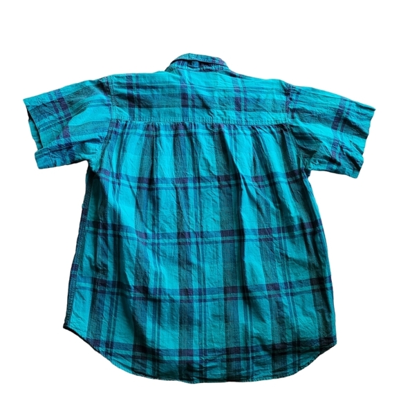 Custom Club International by Van Heusen VTG Button Down Shirt SZ Small Plaid - Picture 7 of 7